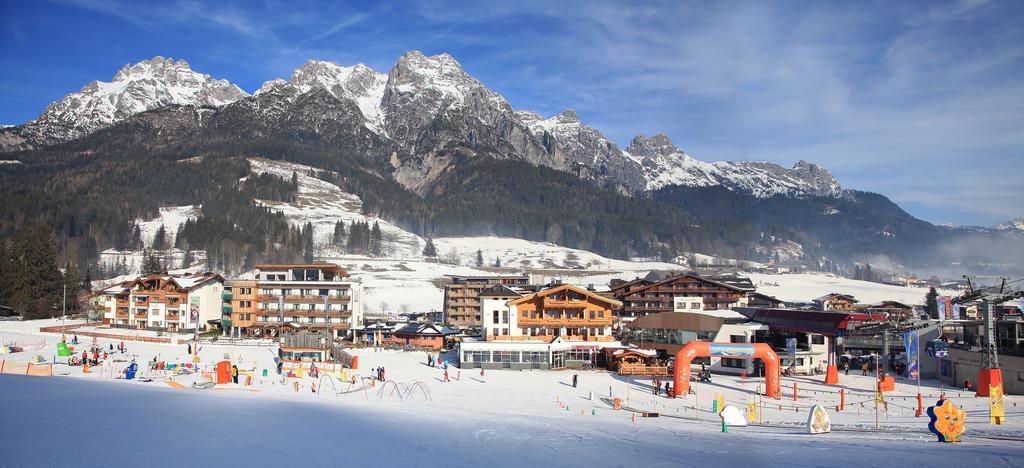Tarlack Appartements Huetten 34 Leogang Esterno foto